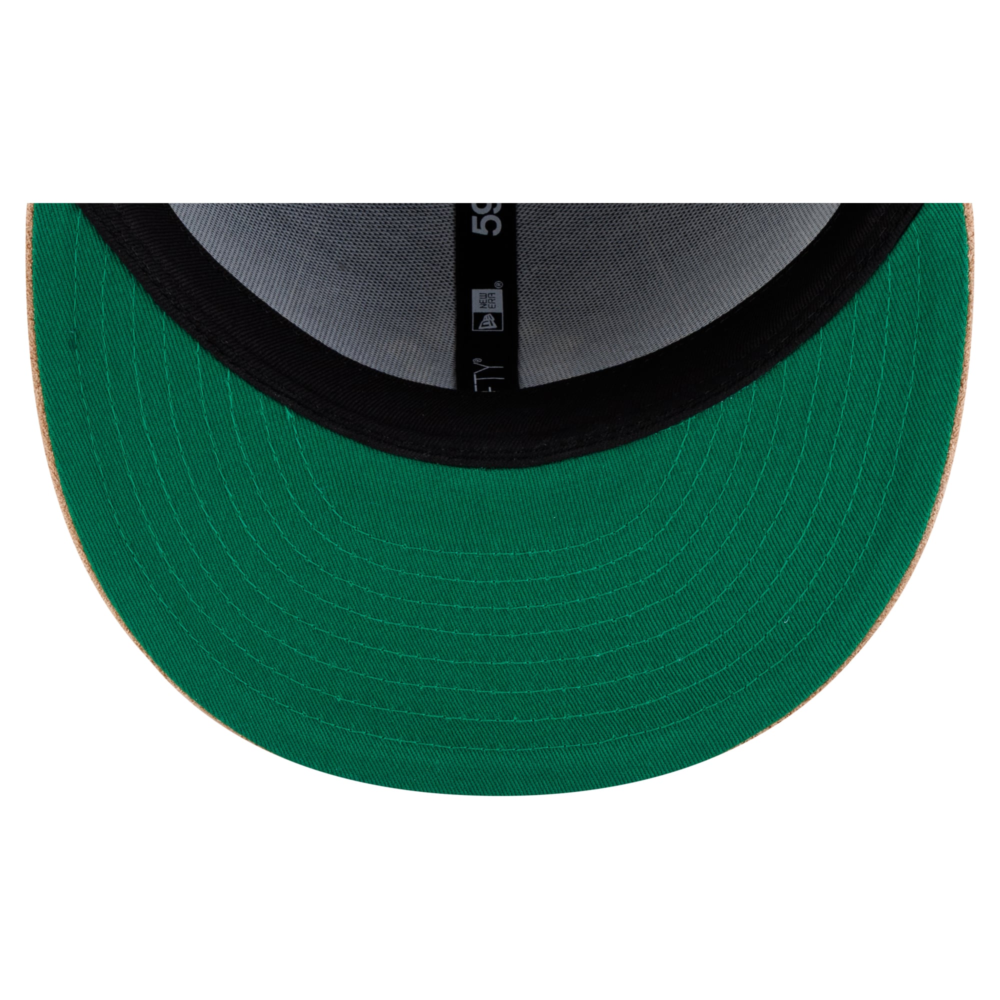 Men's New Era x Michael Rainey Jr. Navy/Brown York Yankees Chalked Pinstripe 59FIFTY Fitted Hat