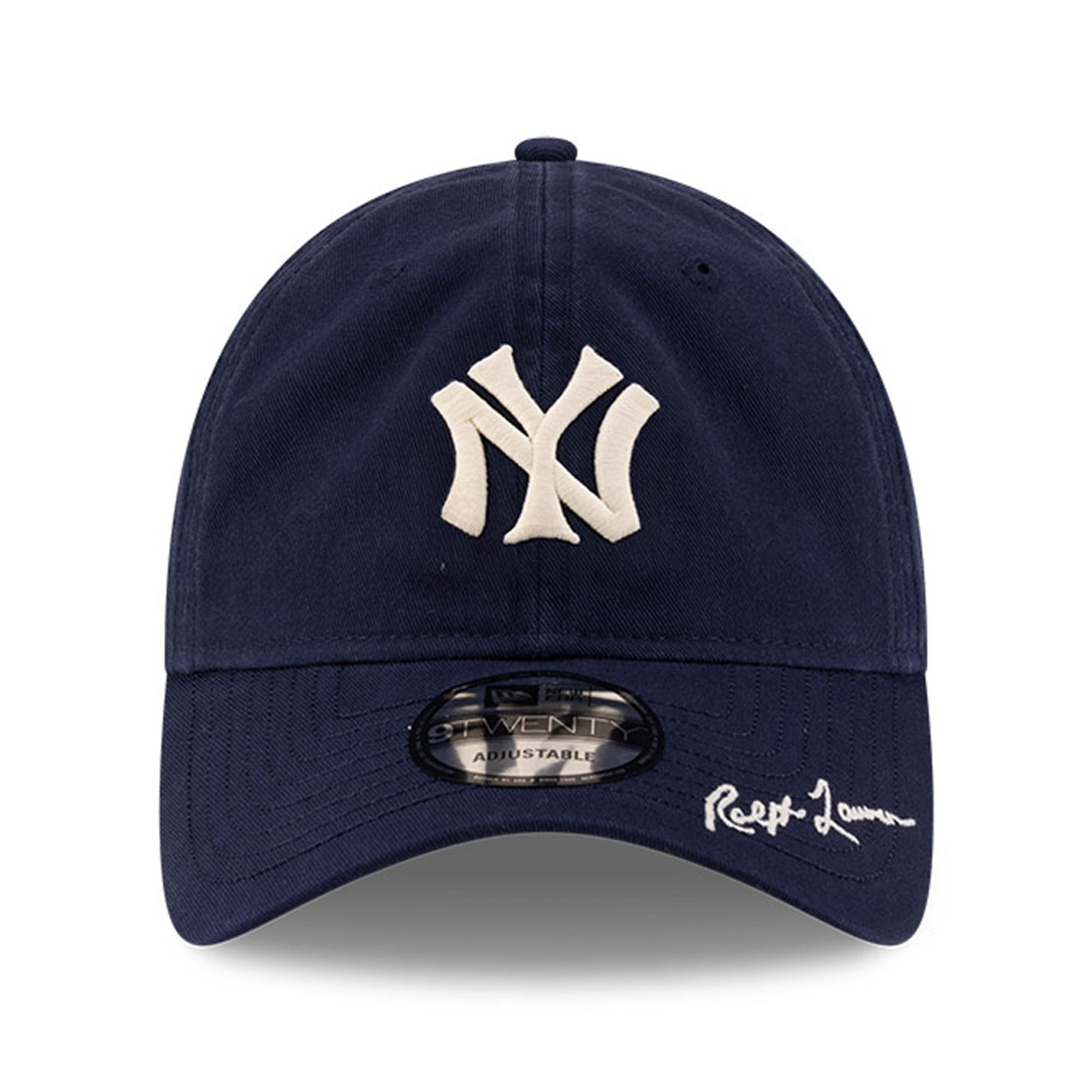 Casquette ajustable New Era x Ralph Lauren blanche York Yankees 9TWENTY pour homme
