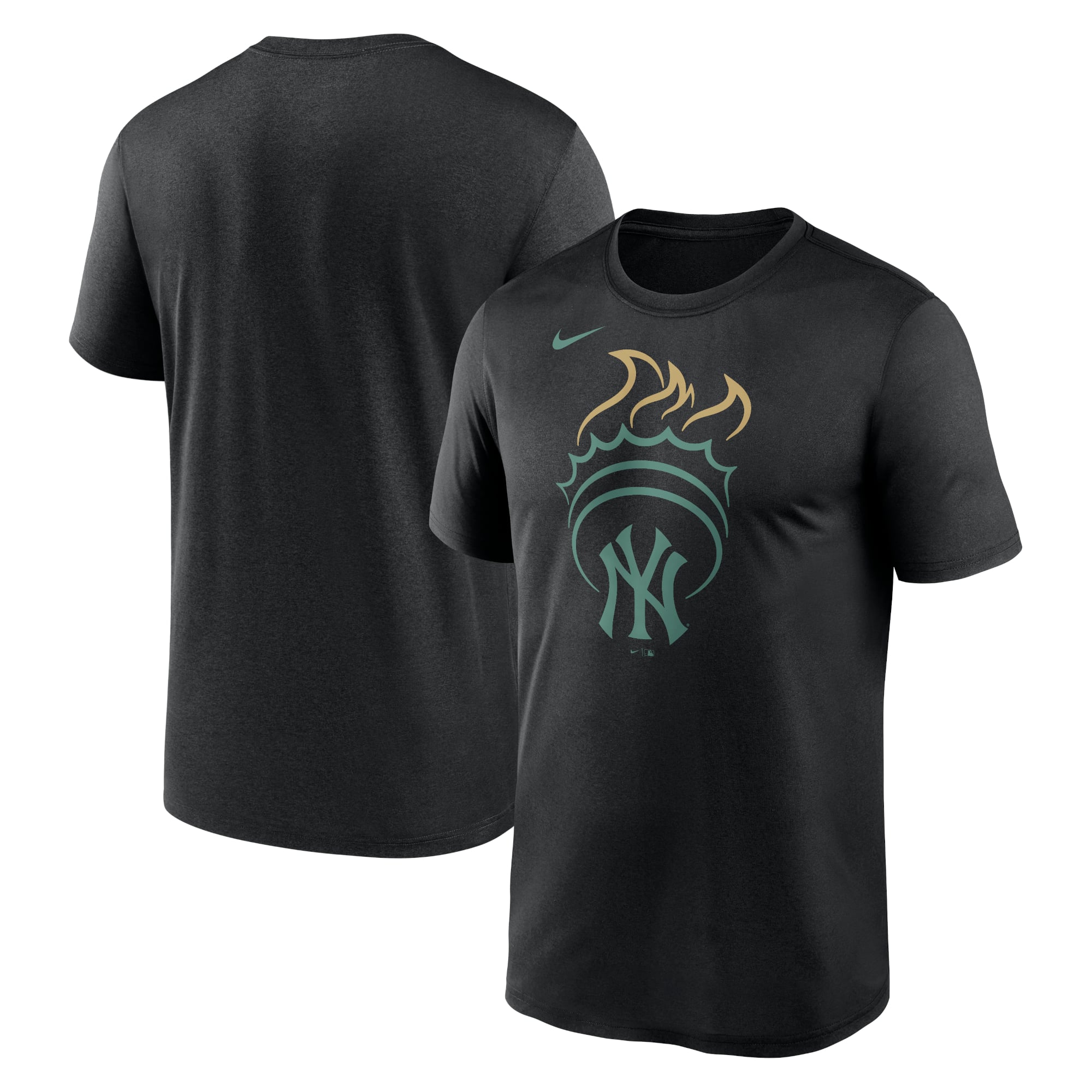T-shirt Nike noir pour homme des New York Yankees Local Home Town
