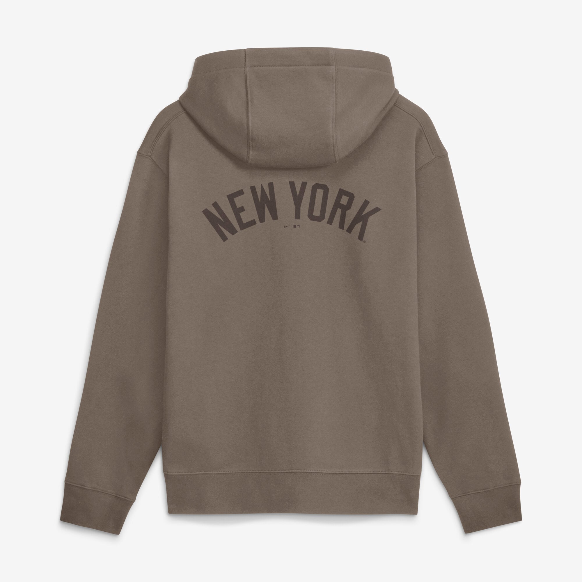 Men's Nike  Brown New York Yankees Fashion Club Pullover Hoodie