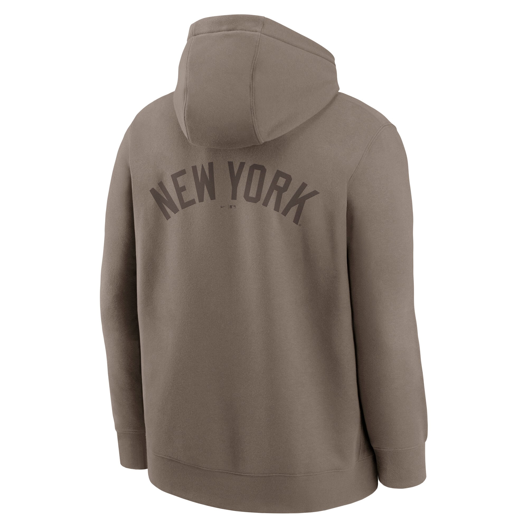Men's Nike  Brown New York Yankees Fashion Club Pullover Hoodie