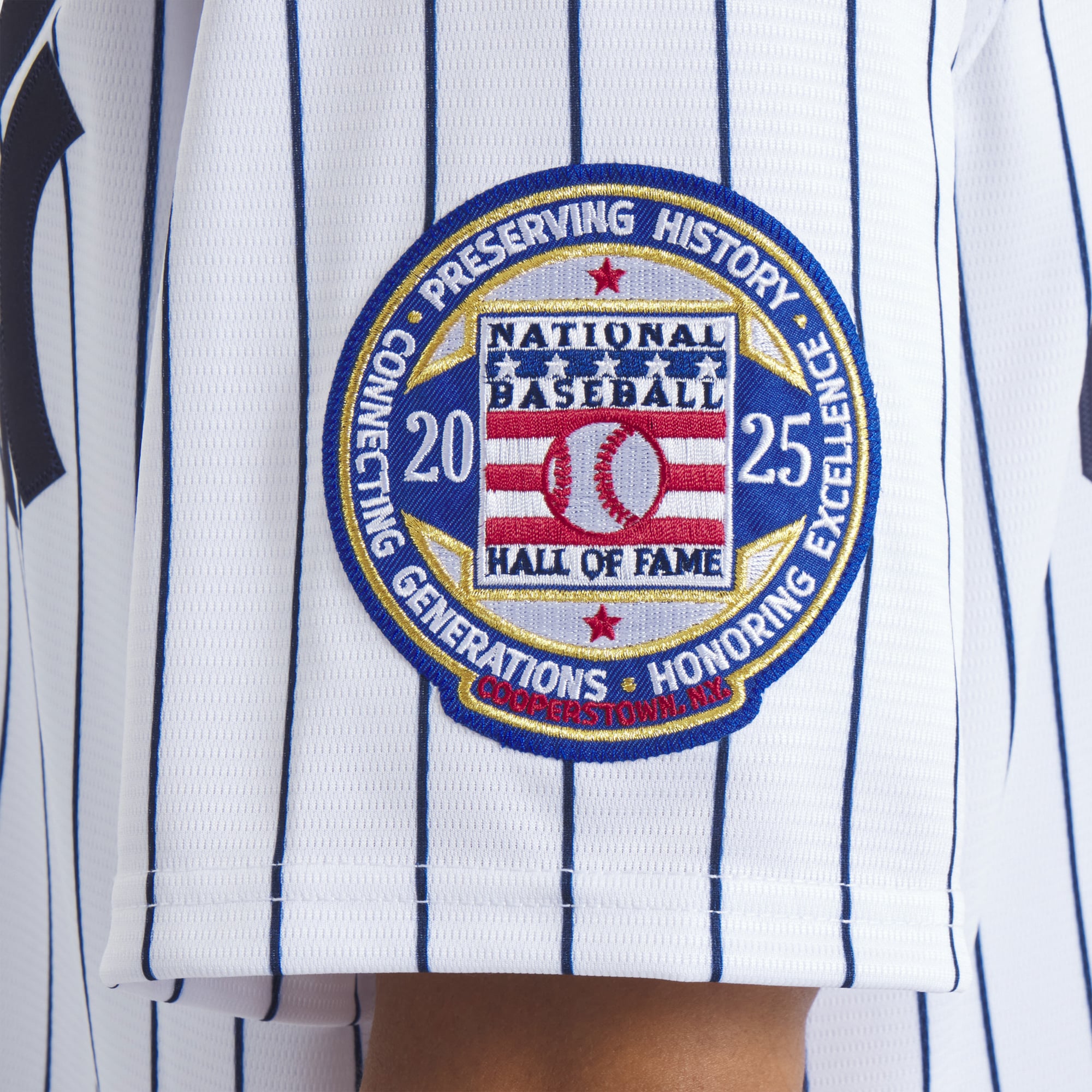 Men's Nike CC Sabathia White New York Yankees 2025 Baseball Hall of Fame Name & Number Retired Replica Jersey