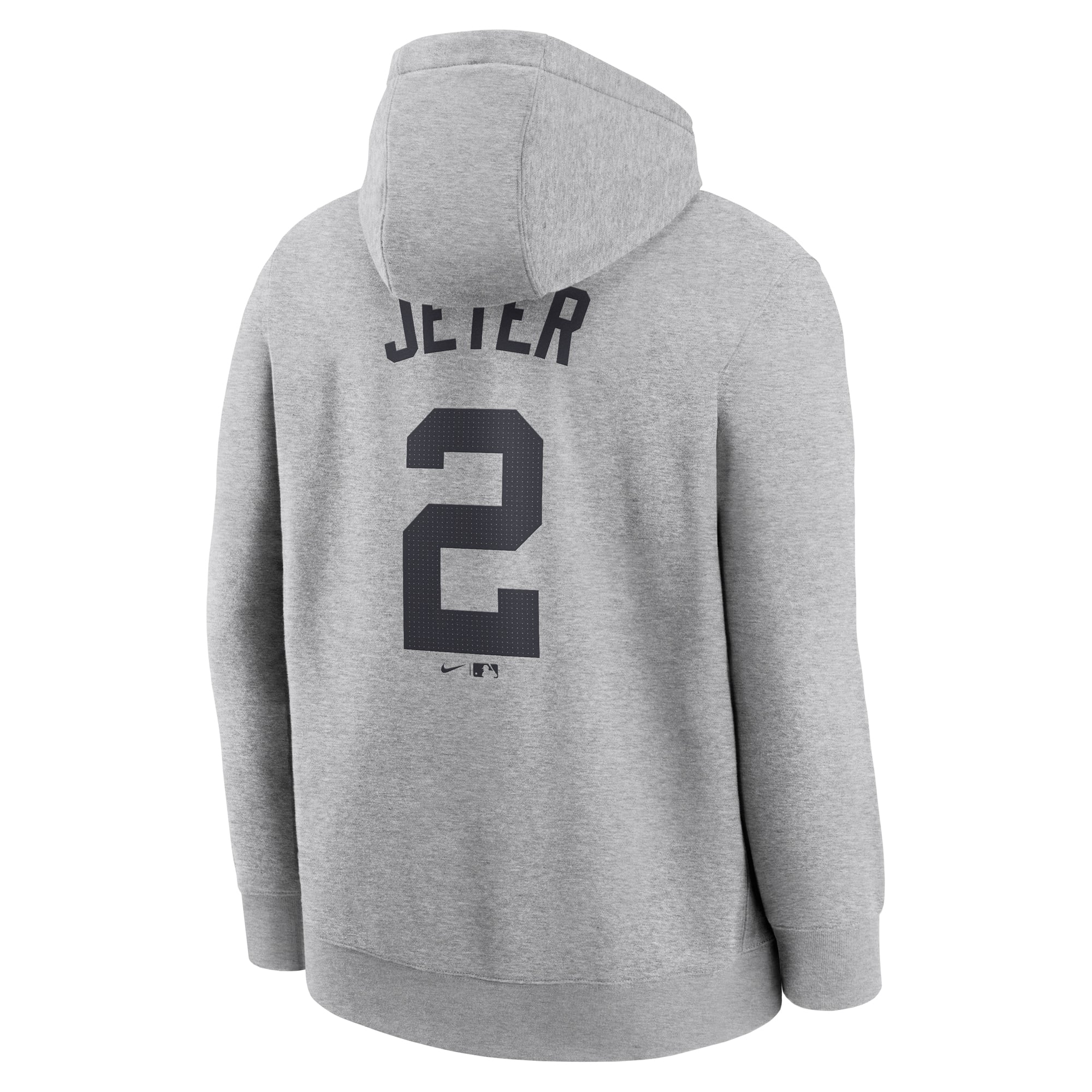 Men's Nike Derek Jeter Navy New York Yankees Player Name & Number Club Pullover Hoodie