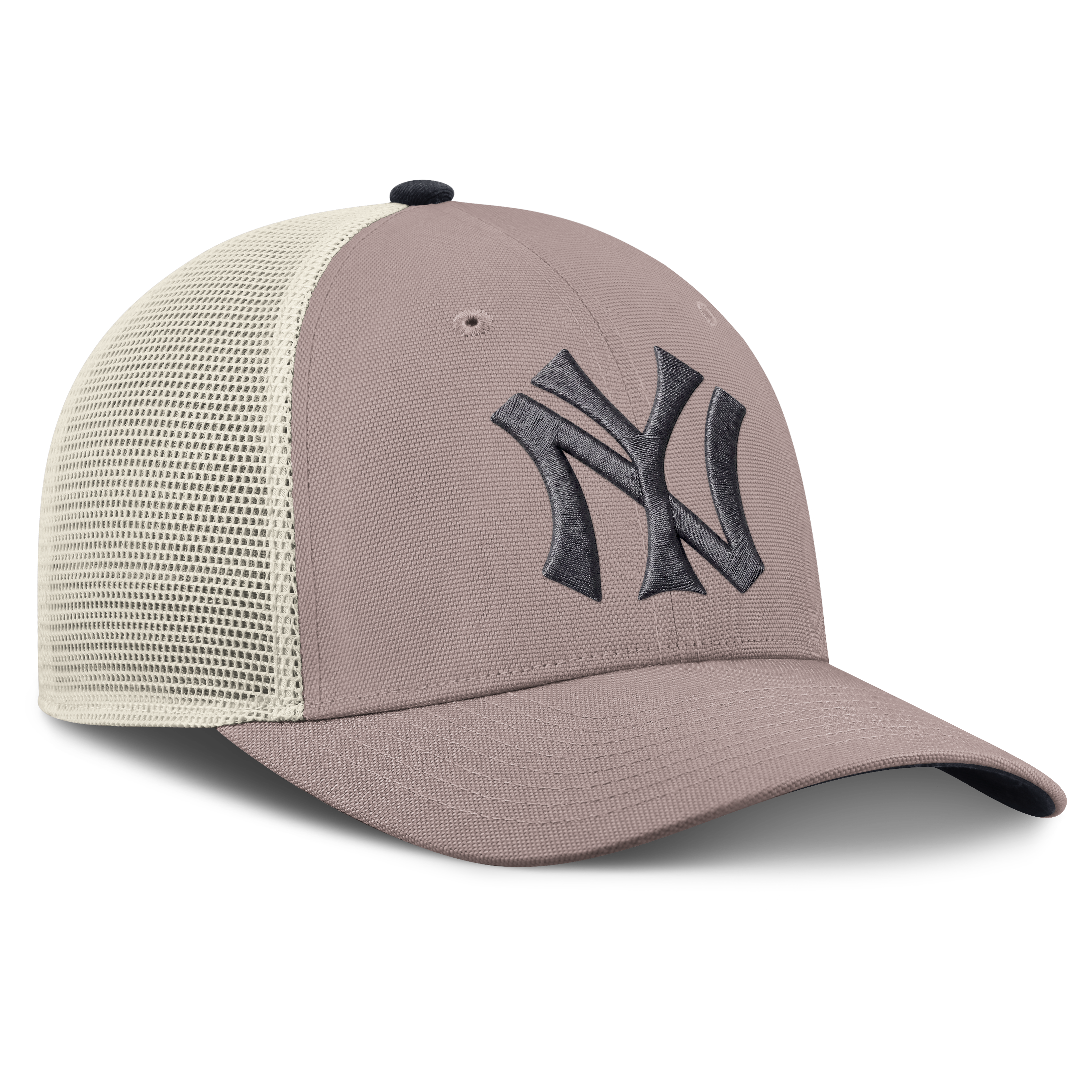 Casquette trucker ajustable Nike kaki New York Yankees Cooperstown Rise pour homme