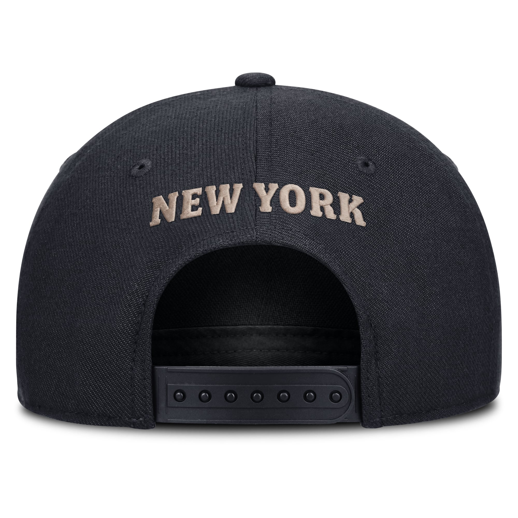 Casquette ajustable Nike pour homme, marron clair/marine, New York Yankees Cooperstown Rise, modèle A-Frame