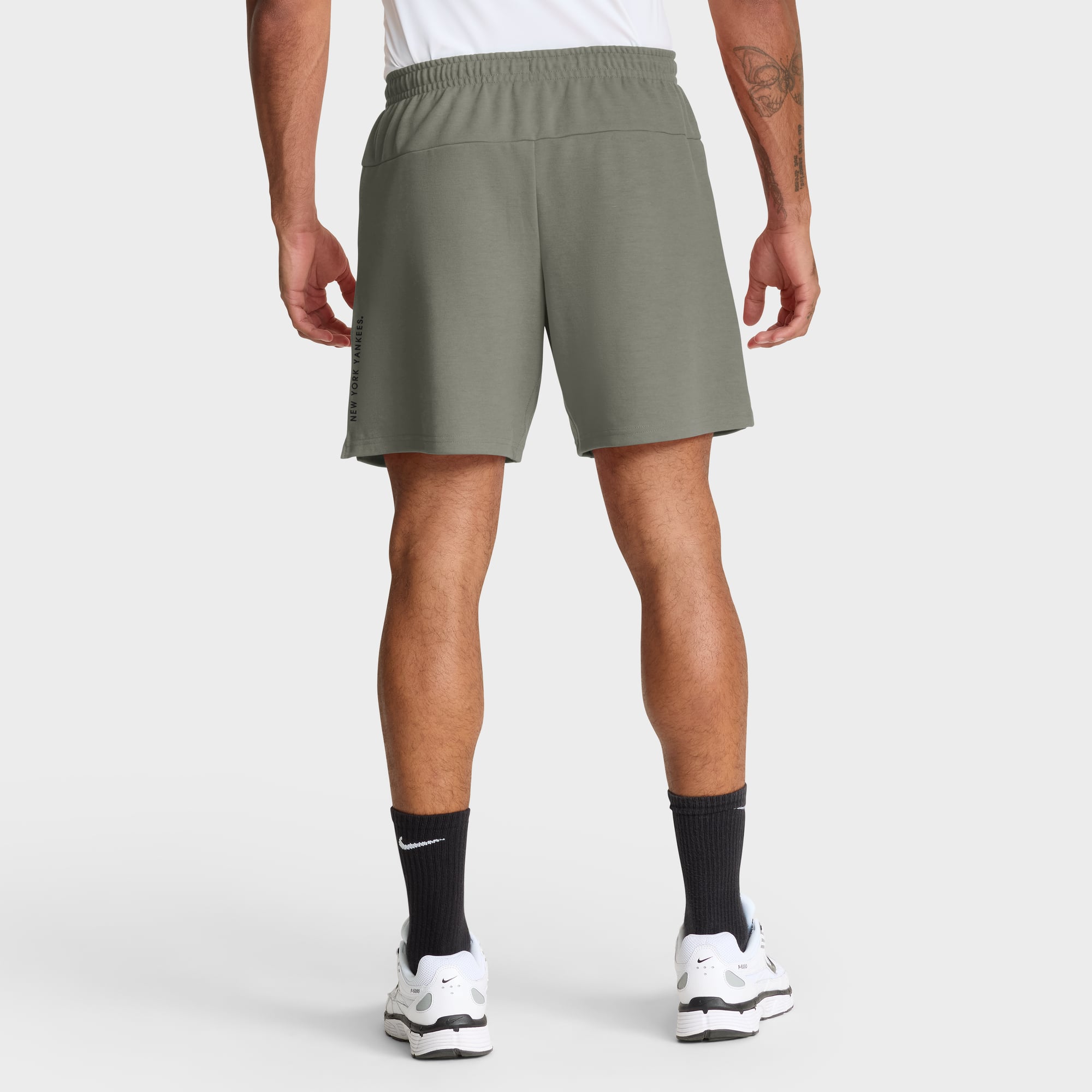 Short Nike Dri-FIT Statement Primary pour homme, couleur olive, New York Yankees