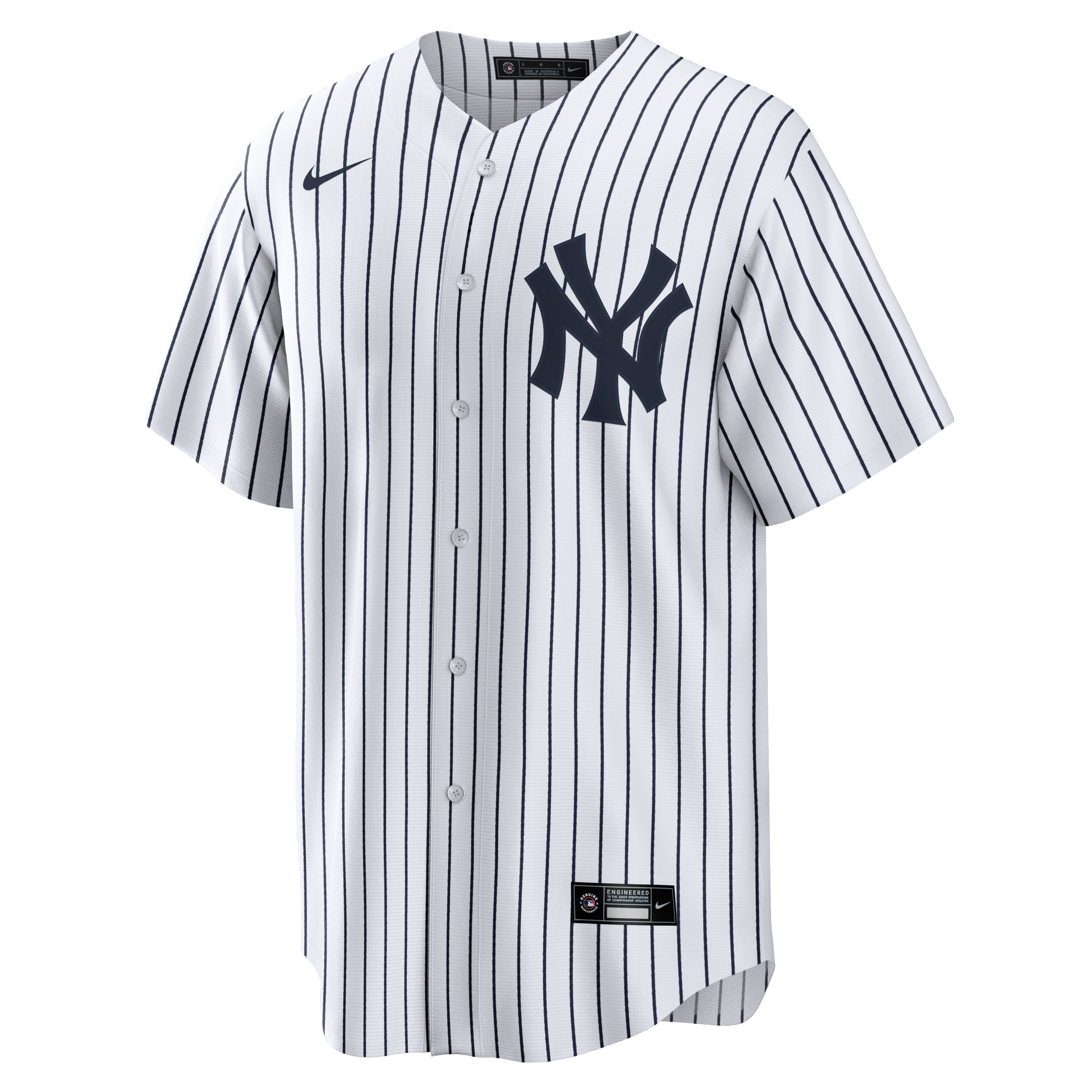 Men's Nike White New York Yankees Home Replica Team Jersey