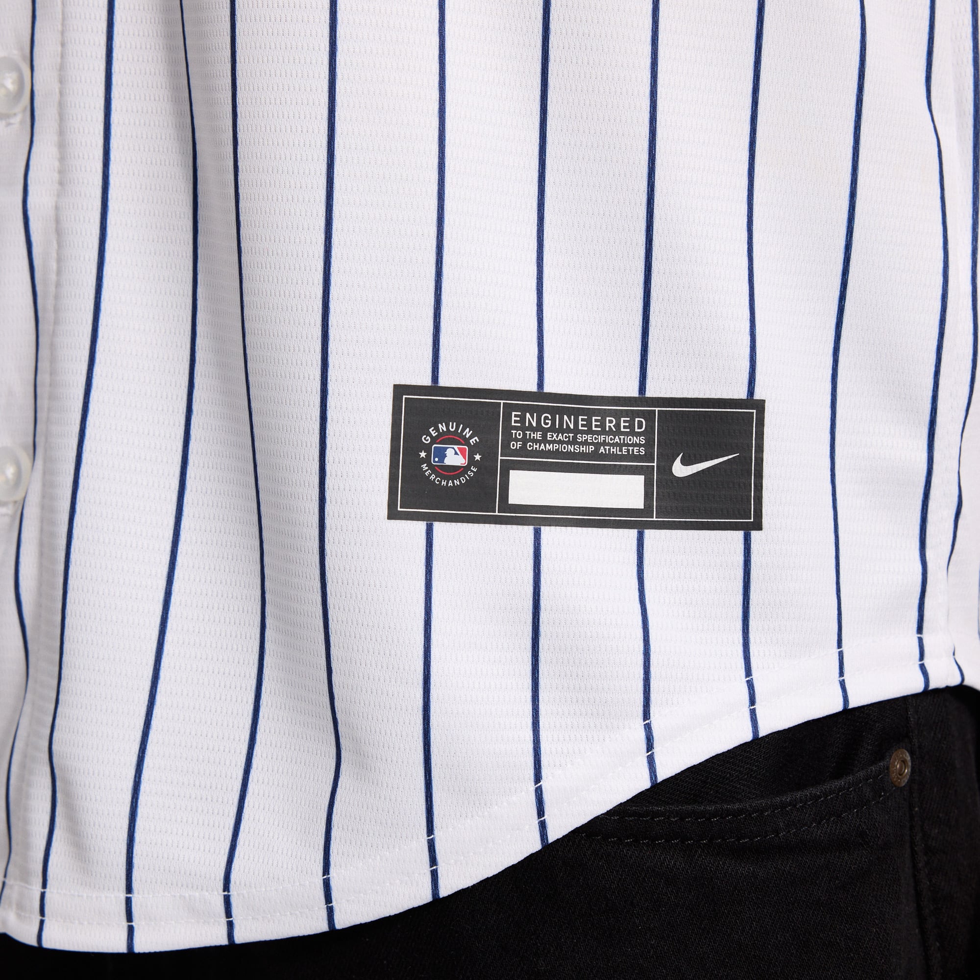 Men's Nike White New York Yankees Home Replica Team Jersey