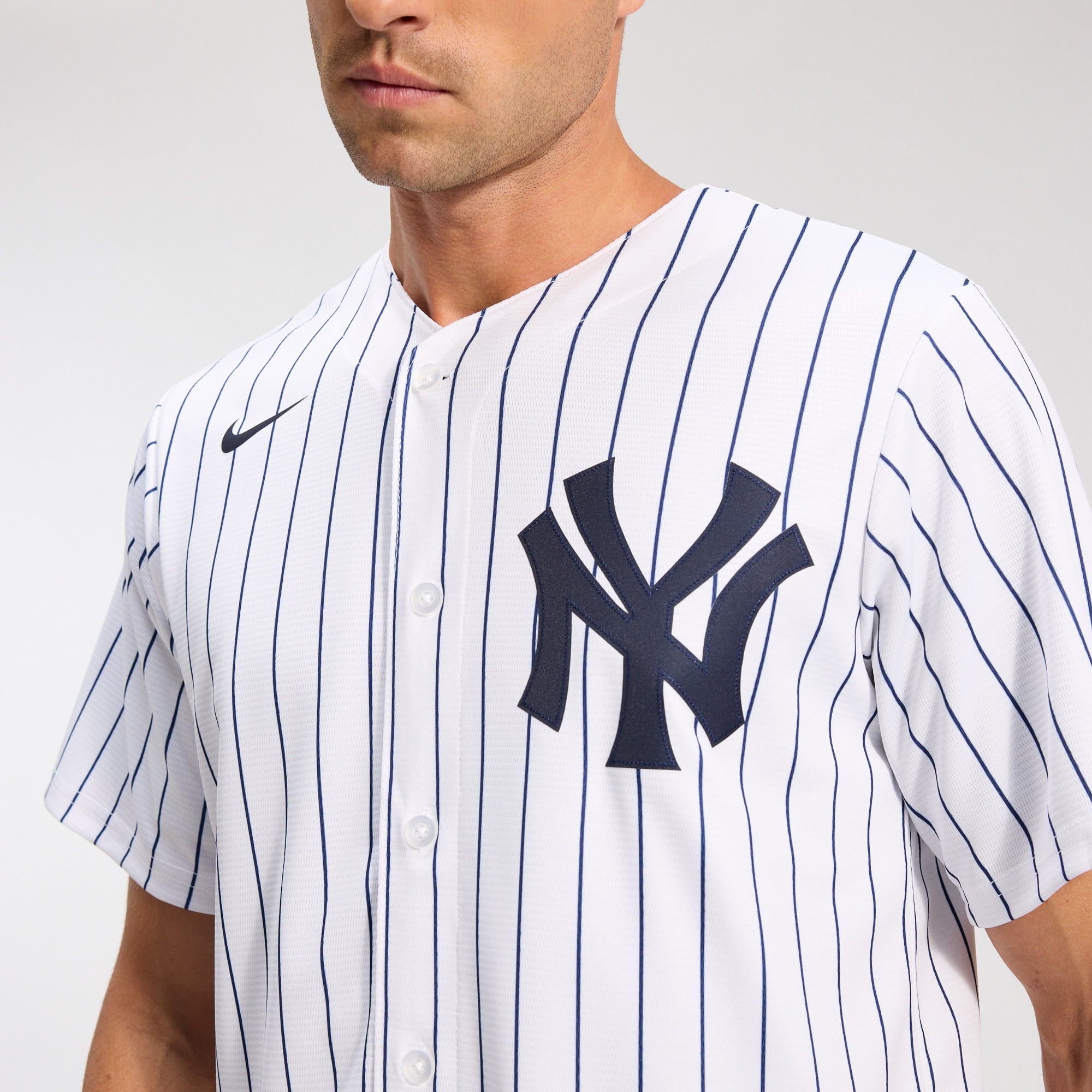 Men's Nike White New York Yankees Home Replica Team Jersey