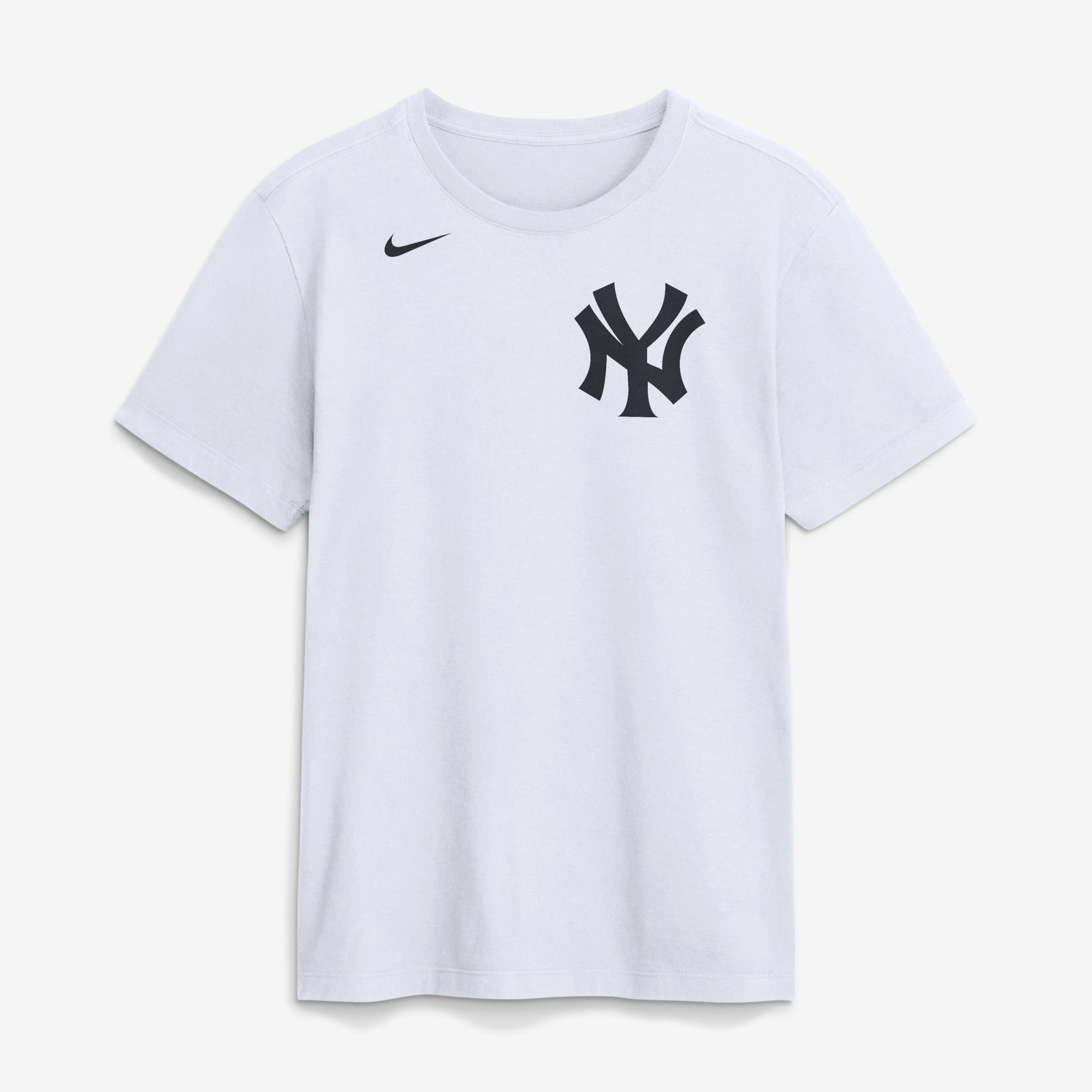 T-shirt Nike blanc pour homme avec logo des Yankees de New York