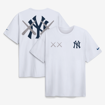 New York Yankees Nike x KAWS Elevated Max90 T-Shirt - White