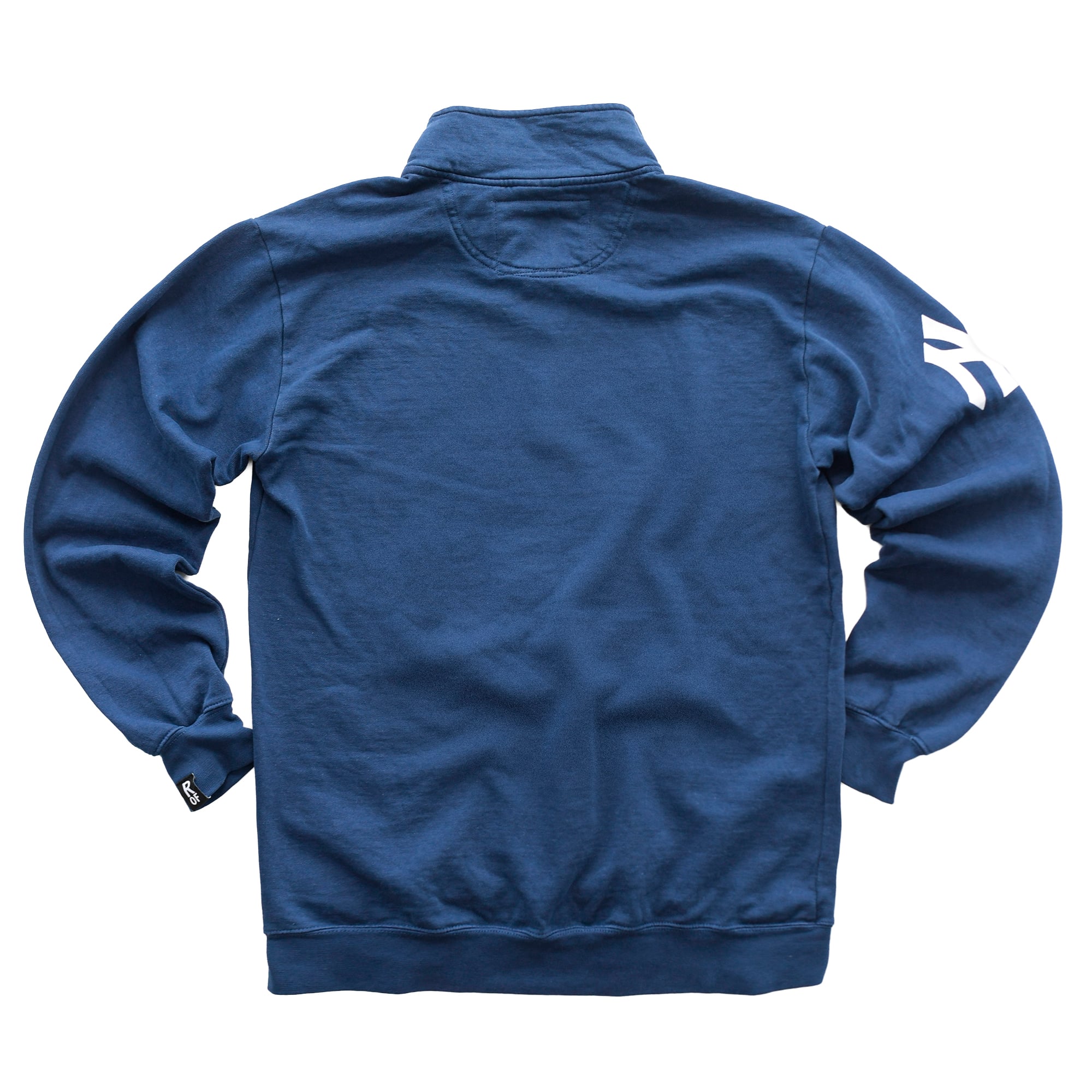 Sweat-shirt à col zippé bleu marine Roots of Fight CC Sabathia pour homme, New York Yankees