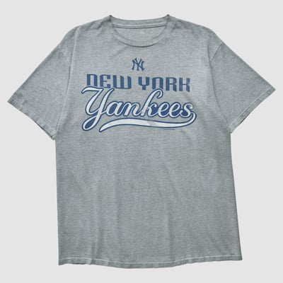 New York Yankees 2010s T-shirt - Heather Gray - S by Fanatics Real Vintage
