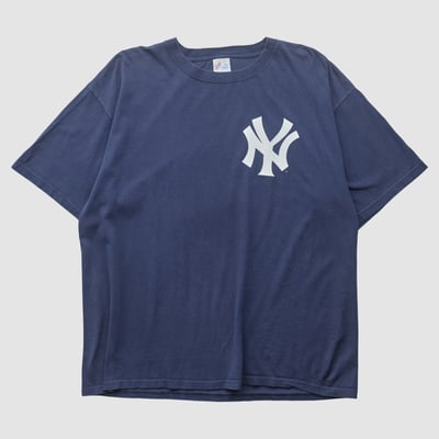 New York Yankees Majestic 2000s T-shirt - Navy - 2XL by Fanatics Real Vintage