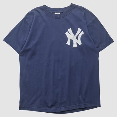 New York Yankees Majestic 2000s T-shirt - Navy - M by Fanatics Real Vintage
