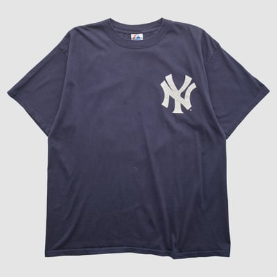 New York Yankees Majestic 2000s T-shirt - Navy - XL by Fanatics Real Vintage