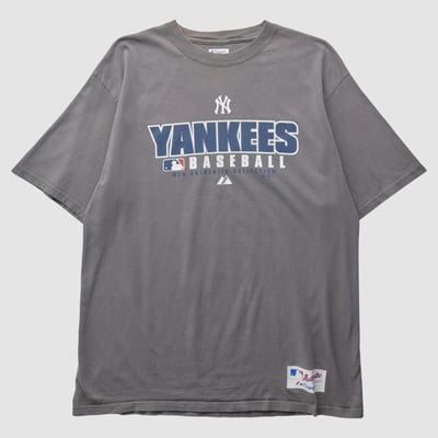 New York Yankees Majestic 2010s T-shirt - Gray - XL by Fanatics Real Vintage