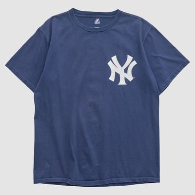 New York Yankees Majestic 2010s T-shirt - Navy - M by Fanatics Real Vintage