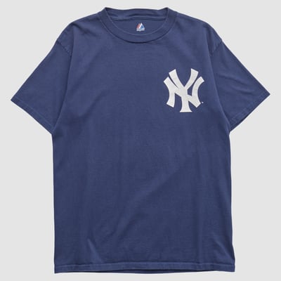 New York Yankees Majestic 2010s T-shirt - Navy - M by Fanatics Real Vintage