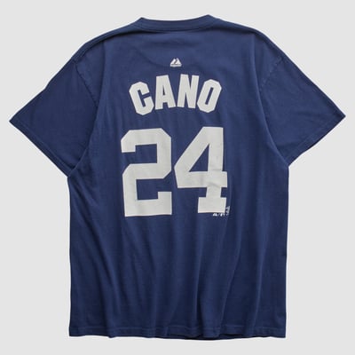 New York Yankees Majestic 2010s T-shirt - Navy - S by Fanatics Real Vintage