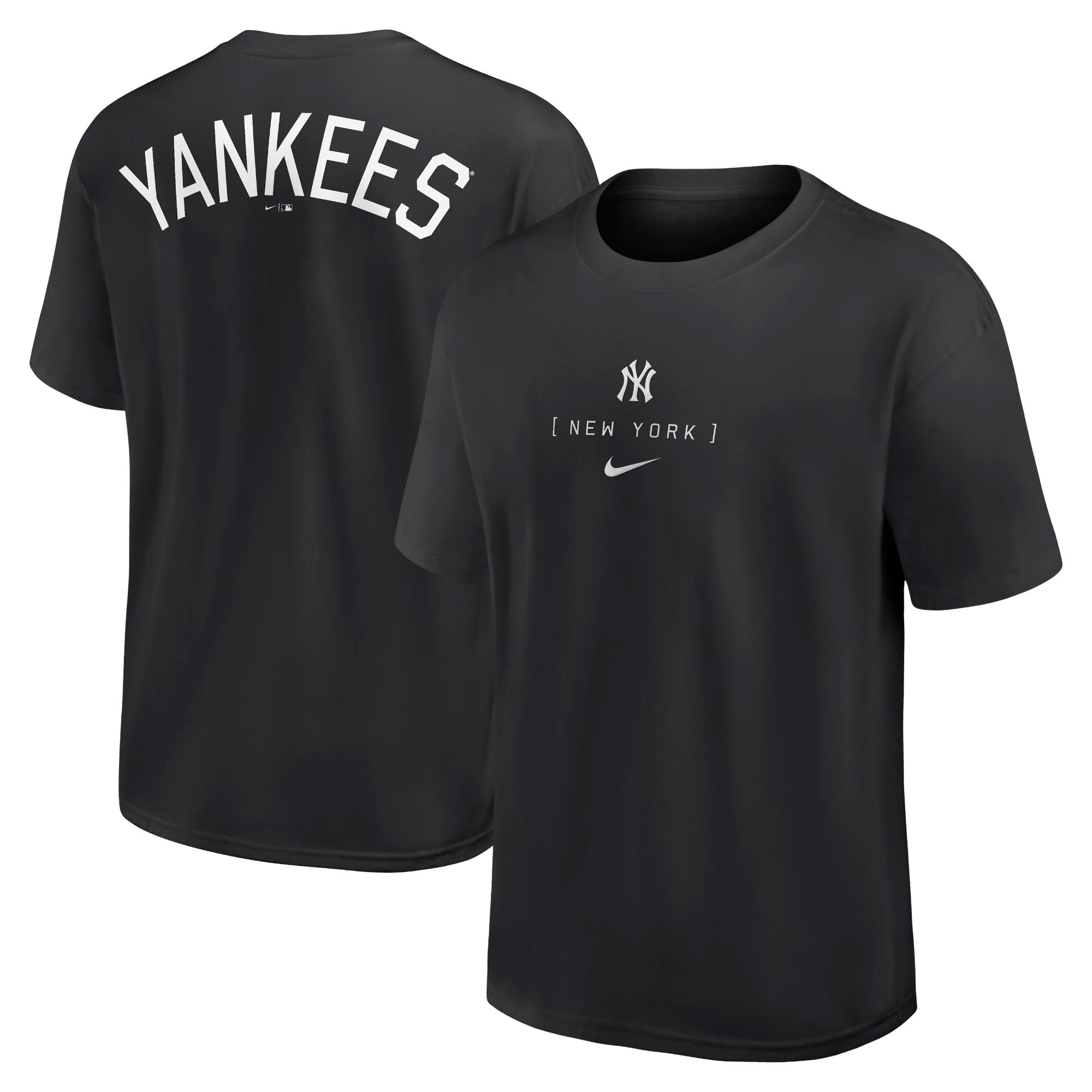 NIKE ヤンキース Tシャツ マックス 90 アーチ ファッション ブラック