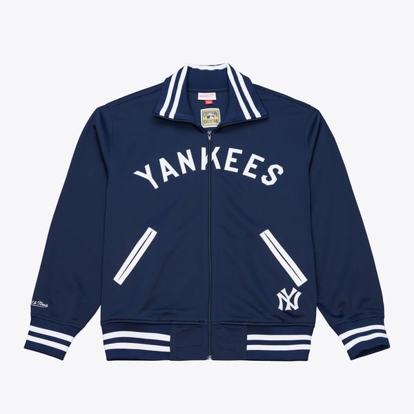 New York Yankees Navy Playoff Win Full-Zip Jacket