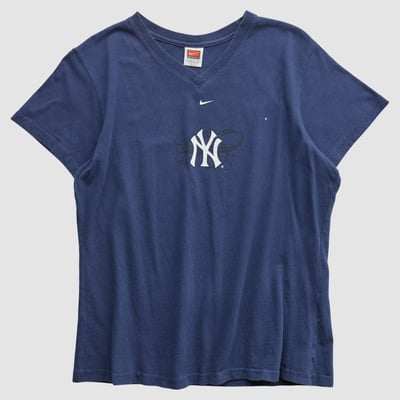 New York Yankees Nike 2000s T-shirt - Navy - XL by Fanatics Real Vintage