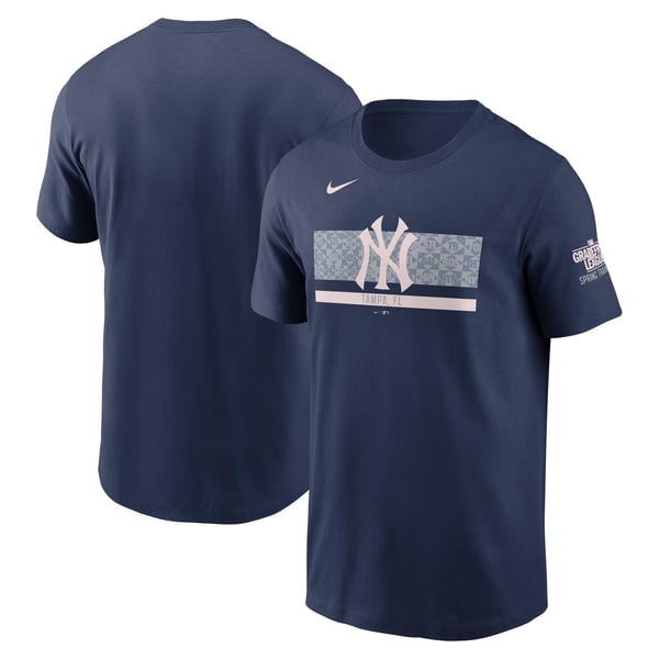 NIKE ヤンキース MLB スプリングトレーニング 2025 コットン Tシャツ 