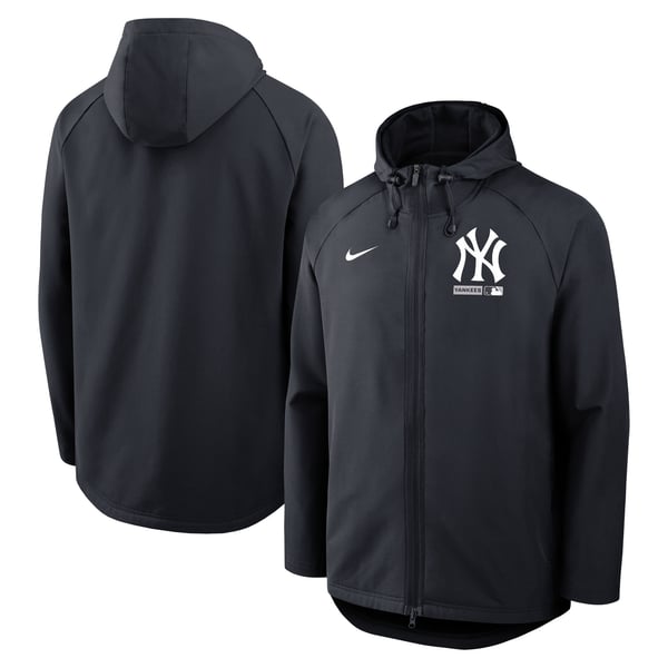 ヤンキース NIKE オーセンティック フルジップ ジャケット ネイビー