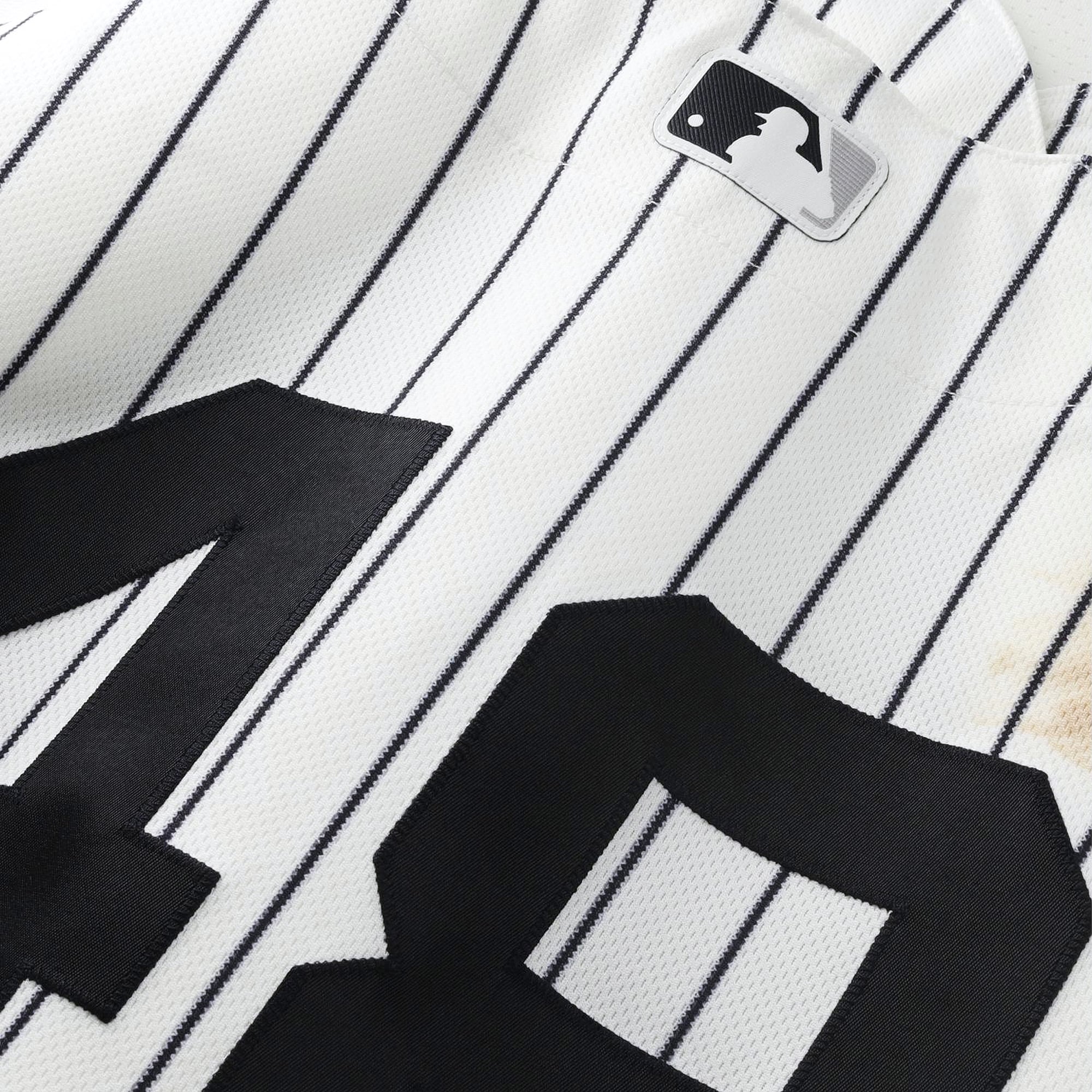 Paul Goldschmidt New York Yankees Game-Used #48 White Nike Pinstripe Jersey vs. Boston Red Sox on August 30, 2026 - 3-6, HR, 3 RBI, 2 R