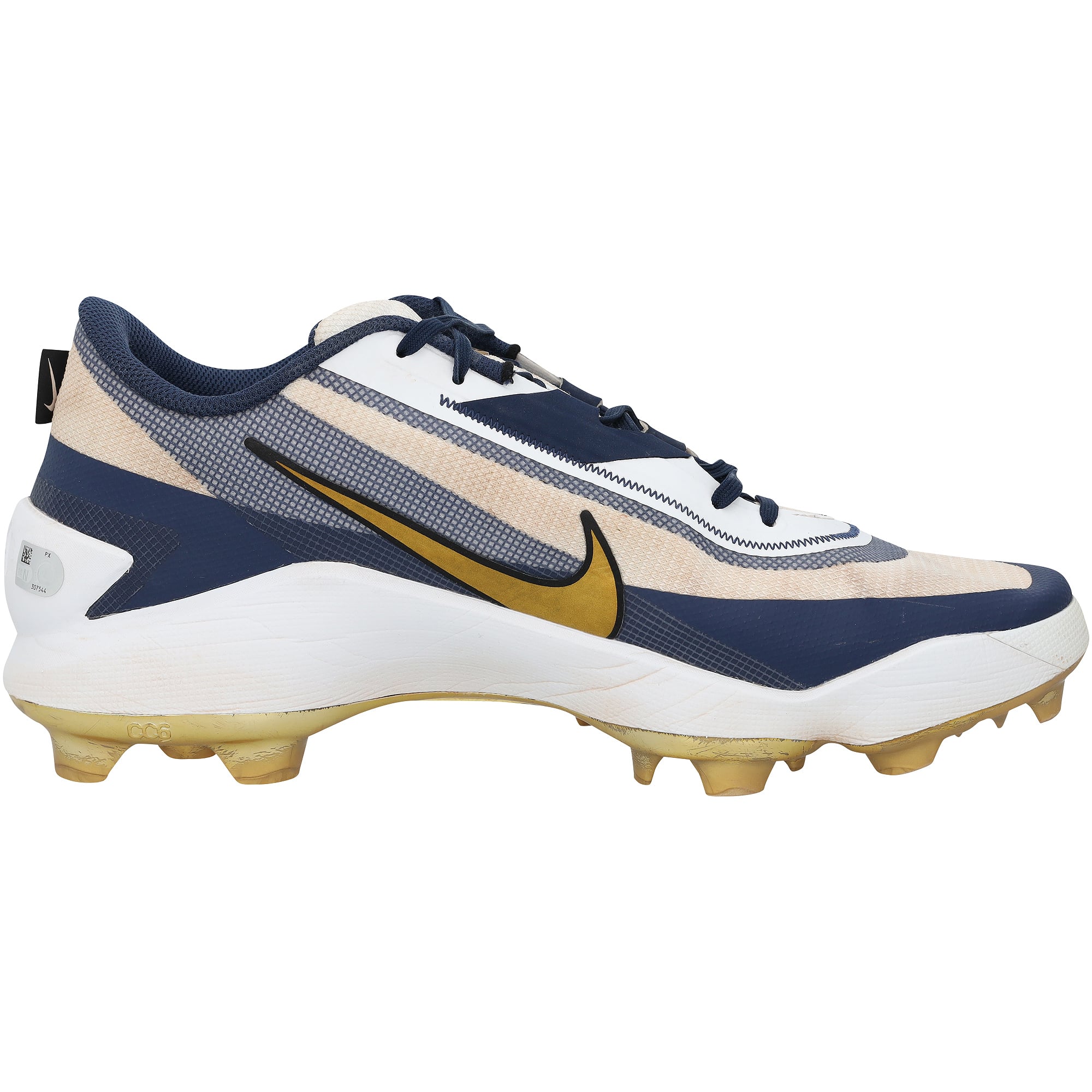 Paul Goldschmidt New York Yankees Game-Used White Nike Cleats vs. Chicago White Sox on June 18, 2026