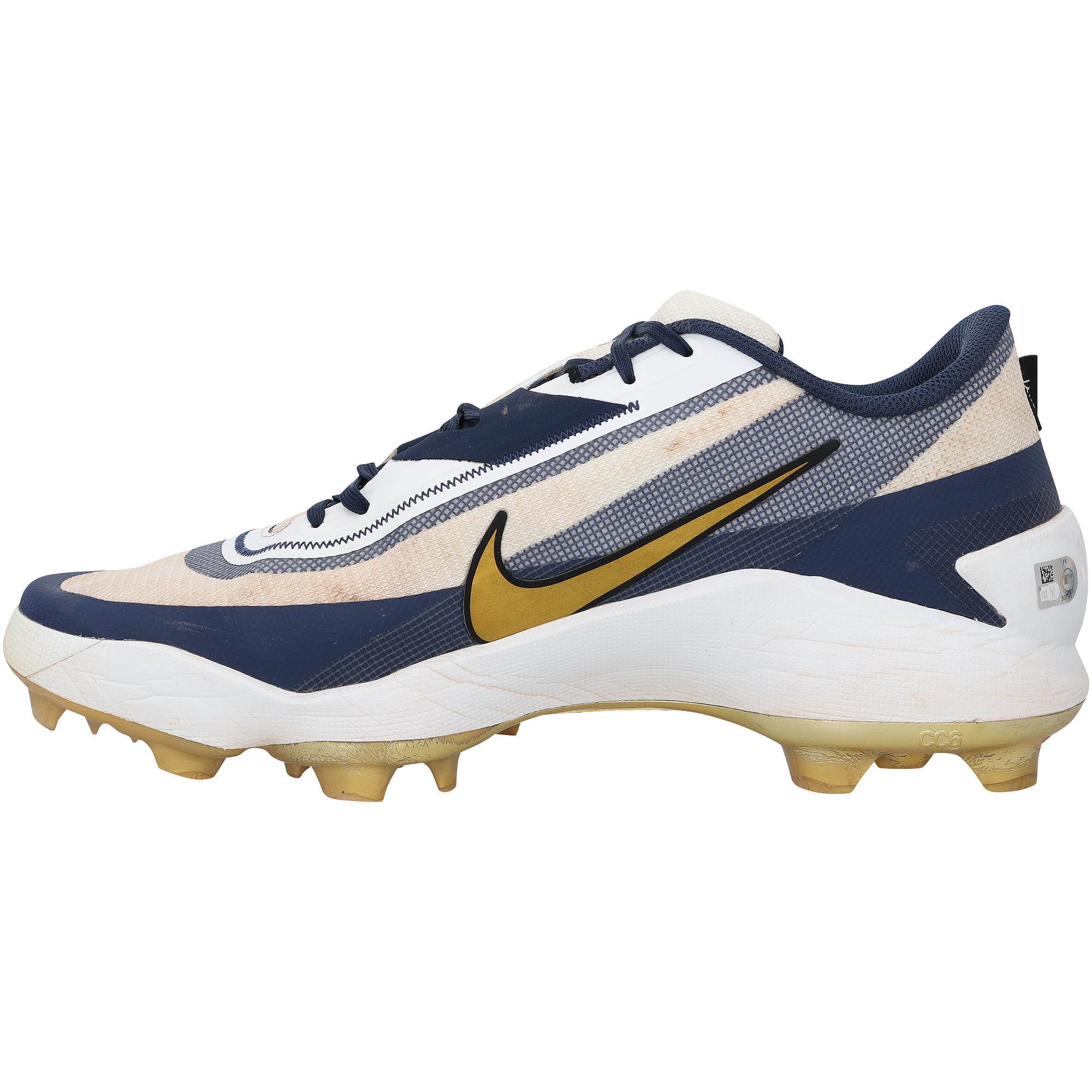 Paul Goldschmidt New York Yankees Game-Used White Nike Cleats vs. Chicago White Sox on June 18, 2026