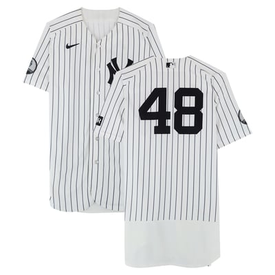 Paul Goldschmidt New York Yankees Fanatics Authentic Player-Worn #48 White Nike Pinstripe Jersey vs. Minnesota Twins on July 5, 2026  