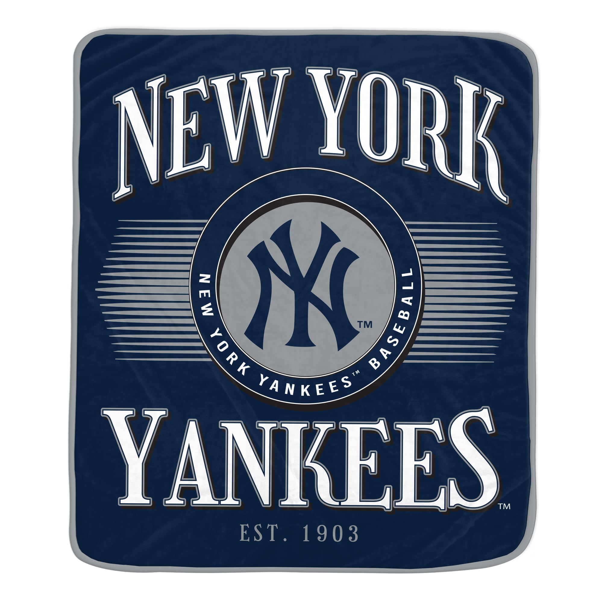 Couverture Pegasus New York Yankees Spotlight Arch 60" x 70" ultra douce