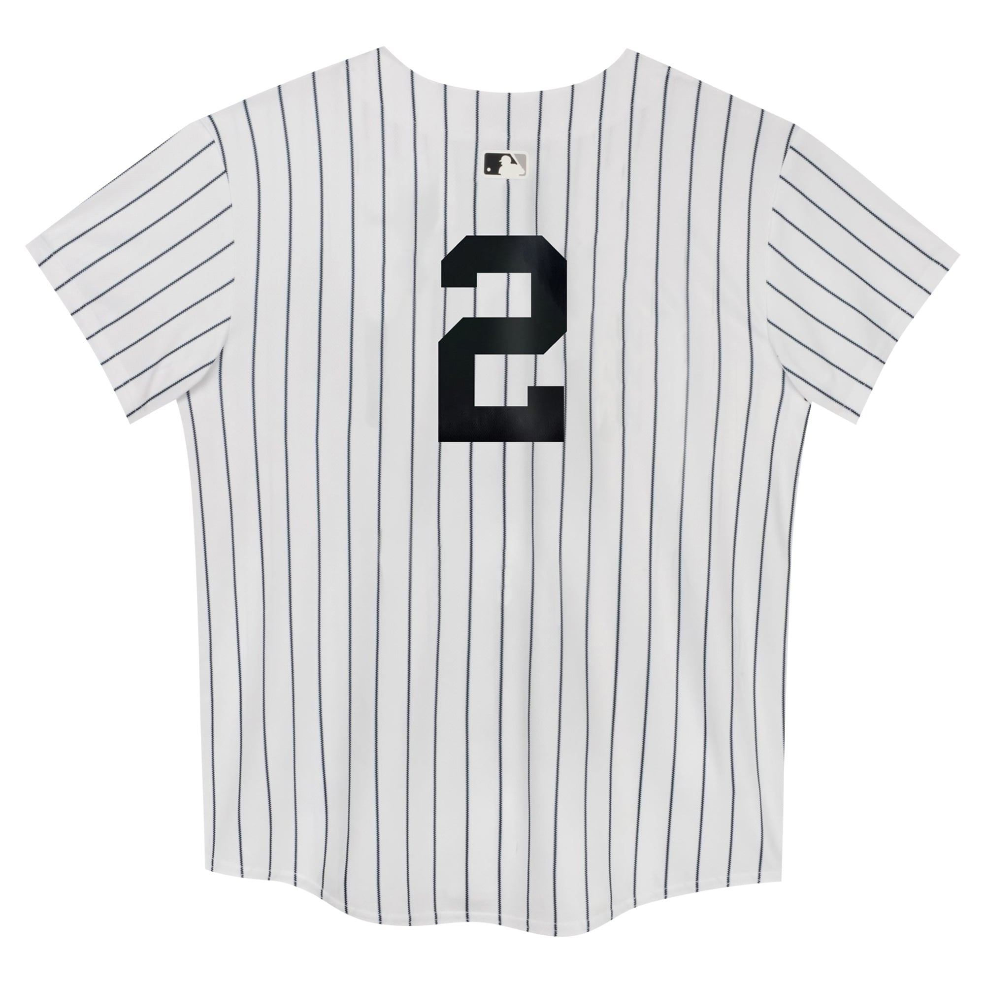 Maillot de match à domicile Nike Derek Jeter pour enfants d'âge préscolaire, blanc, New York Yankees