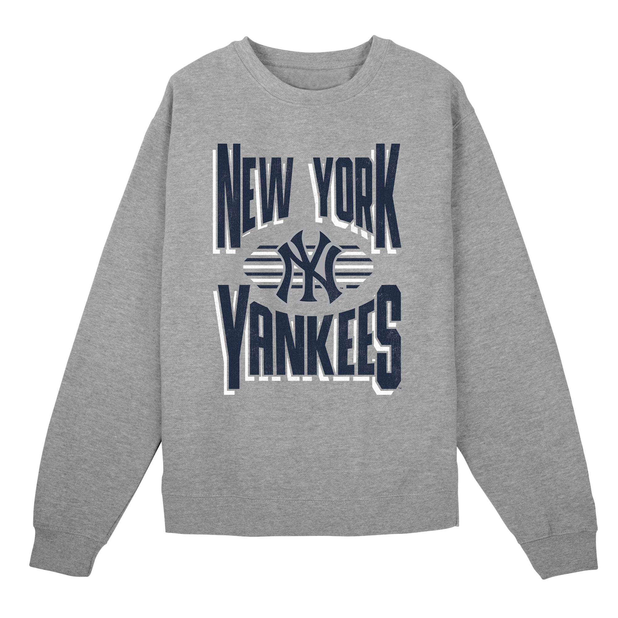 Sweat-shirt gris Jet Stream des Yankees de New York pour enfants d'âge préscolaire Outerstuff