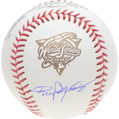 Roger Clemens New York Yankees Fanatics Authentic Autographed 2000 World Series Logo Baseball