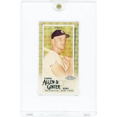 Roger Maris New York Yankees 2020 Topps Allen & Ginter Superfractor #107 #1/1 Card