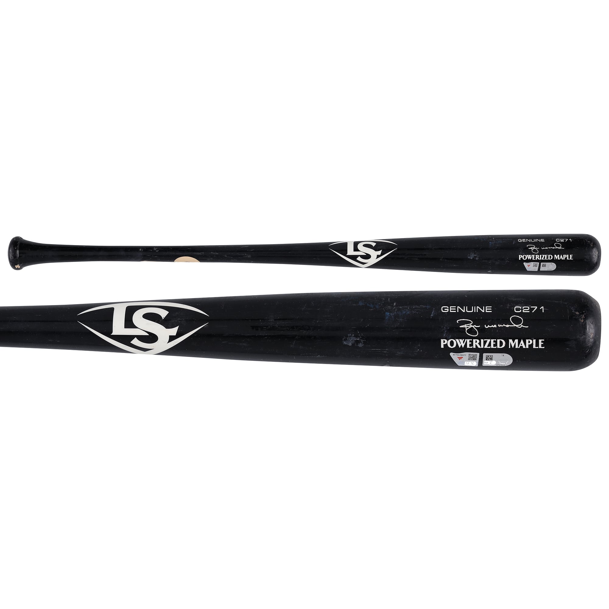 Ryan McMahon New York Yankees Game-Used Black Louisville Slugger Broken Bat vs. Houston Astros on April 24, 2026