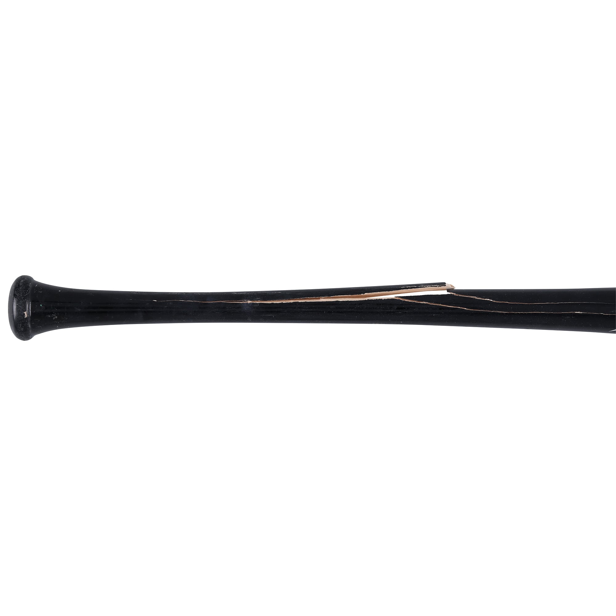 Ryan McMahon New York Yankees Game-Used Black Louisville Slugger Broken Bat vs. Texas Rangers on April 27, 2026