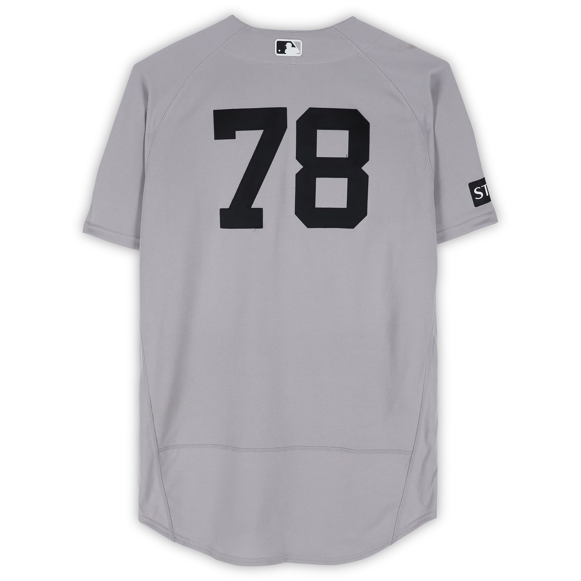 Spencer Jones New York Yankees Game-Used #78 Gray Nike Jersey vs. Cleveland Guardians on June 9, 2026 - First Career MLB HR