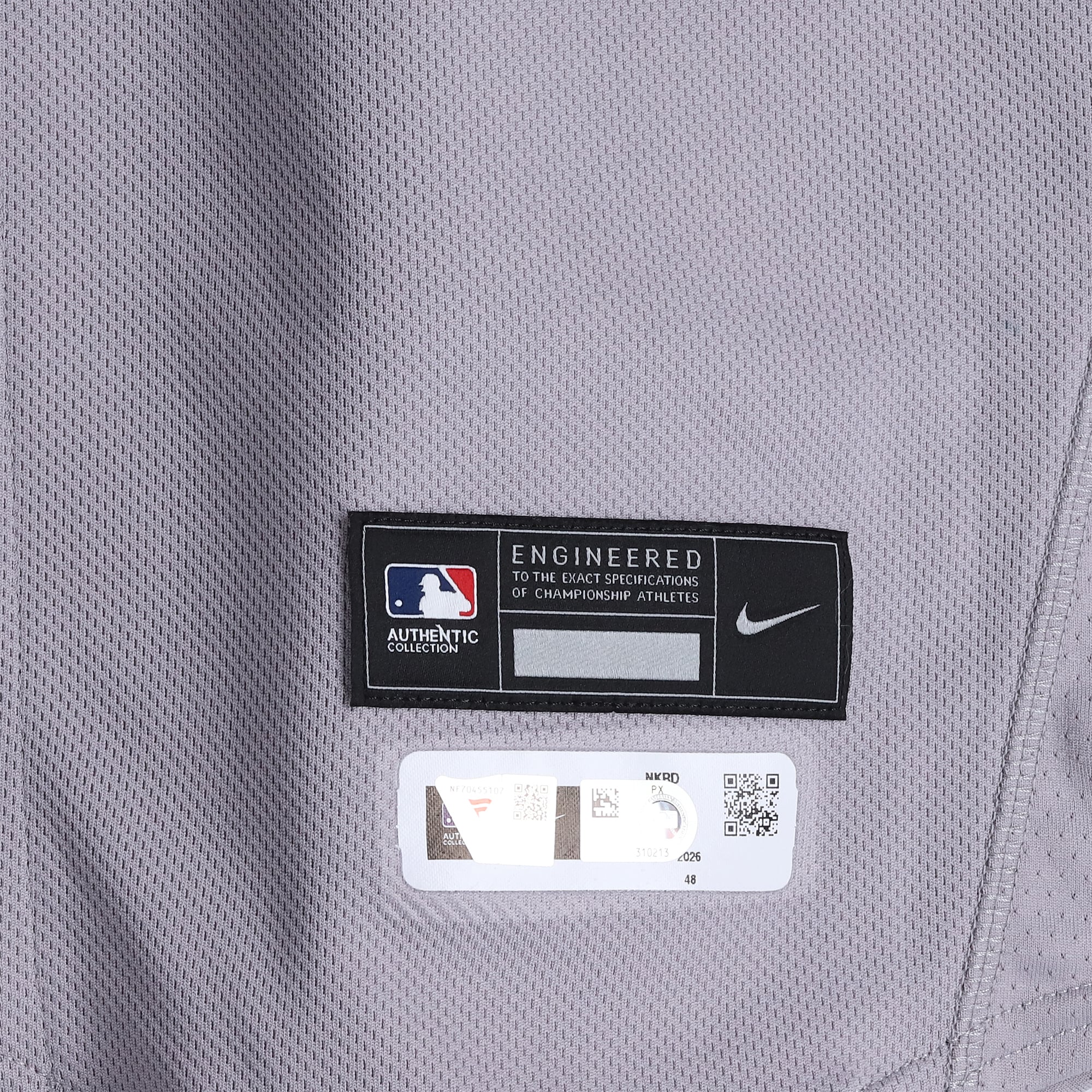 Spencer Jones New York Yankees Game-Used #78 Gray Nike Jersey vs. Cleveland Guardians on June 9, 2026 - First Career MLB HR