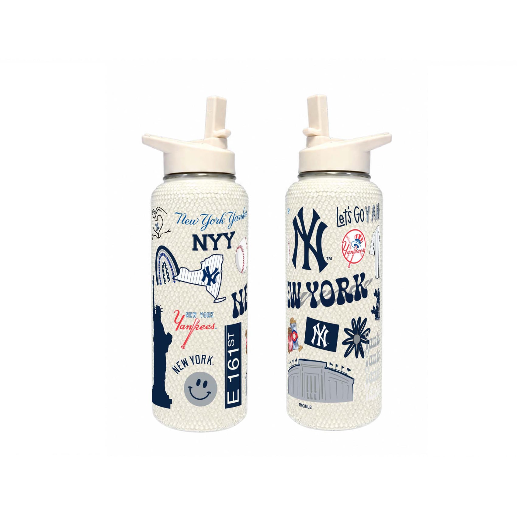 Bouteille Bling Quencher The Memory Company New York Yankees 34 oz