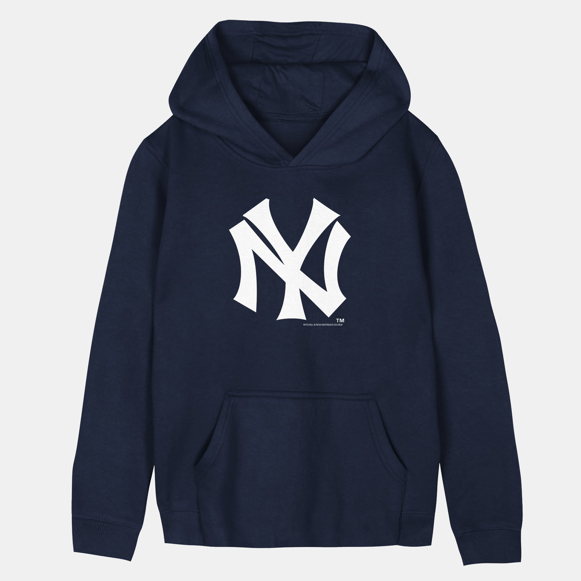 Toddler Mitchell & Ness Navy New York Yankees Retro Logo Hoodie