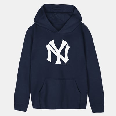  New York Yankees Mitchell & Ness Toddler Retro Logo Hoodie - Navy