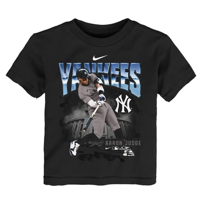 Aaron Judge New York Yankees Nike Toddler Oversized Player T-Shirt - Black