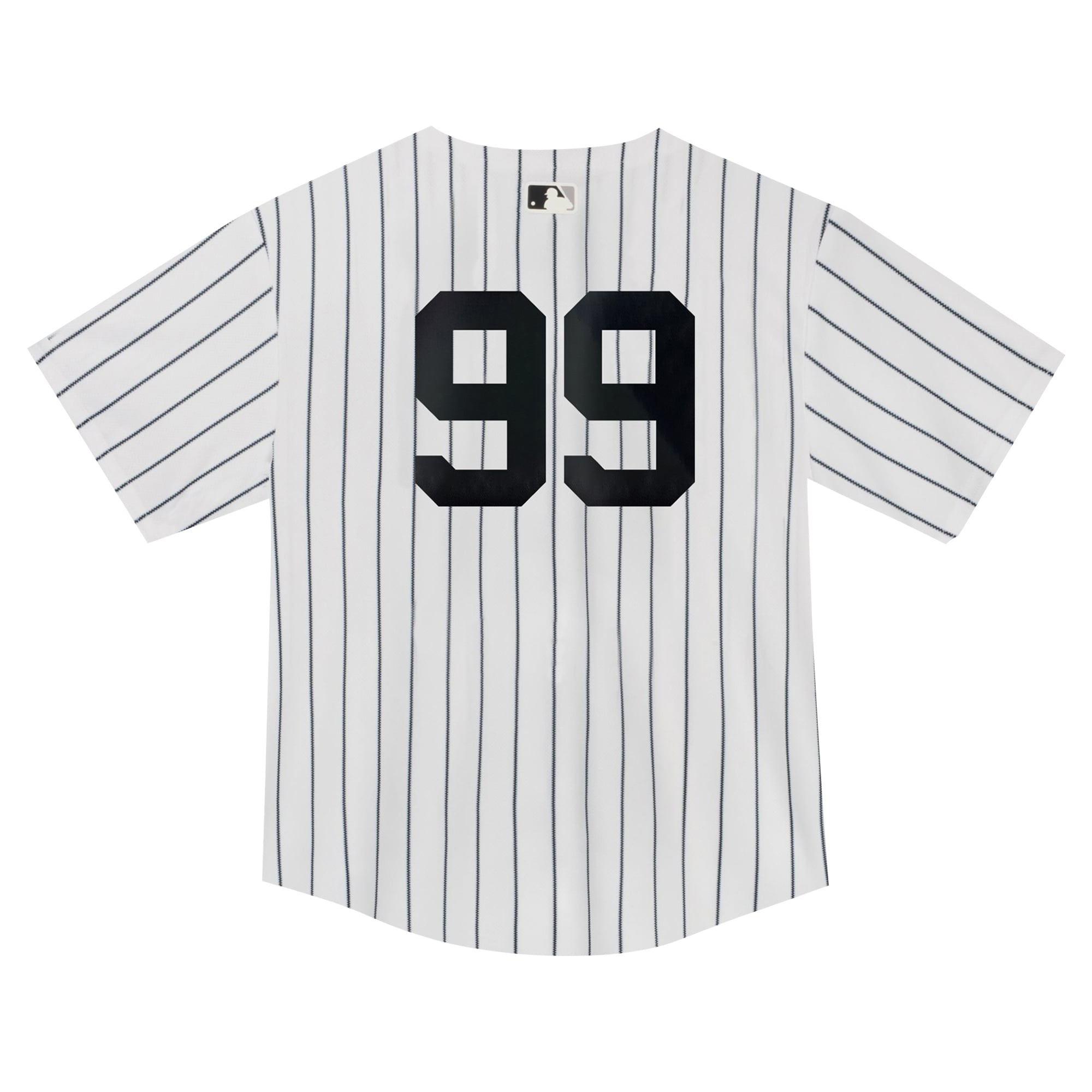 Maillot de match Nike Aaron Judge blanc des Yankees New York pour tout-petit