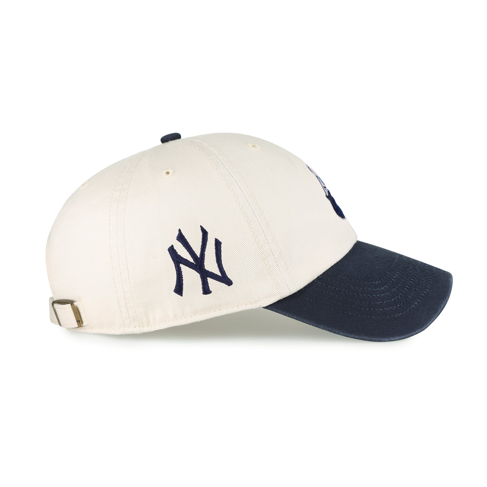 Unisex '47 Natural New York Yankees Single Swirl Ice Cream Helmet 2.0 Clean Up Adjustable Hat