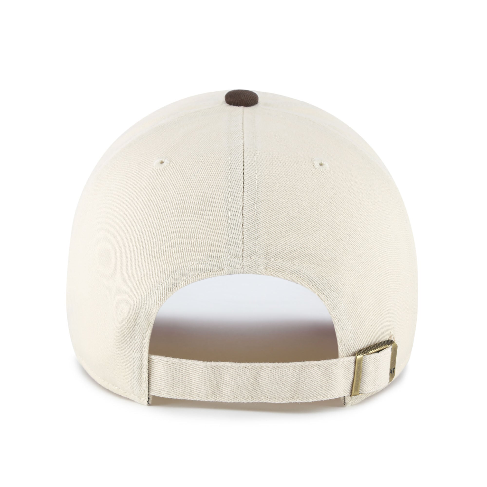 Unisex '47  Natural/Brown New York Yankees Two-Tone Fashion Clean Up Adjustable Hat