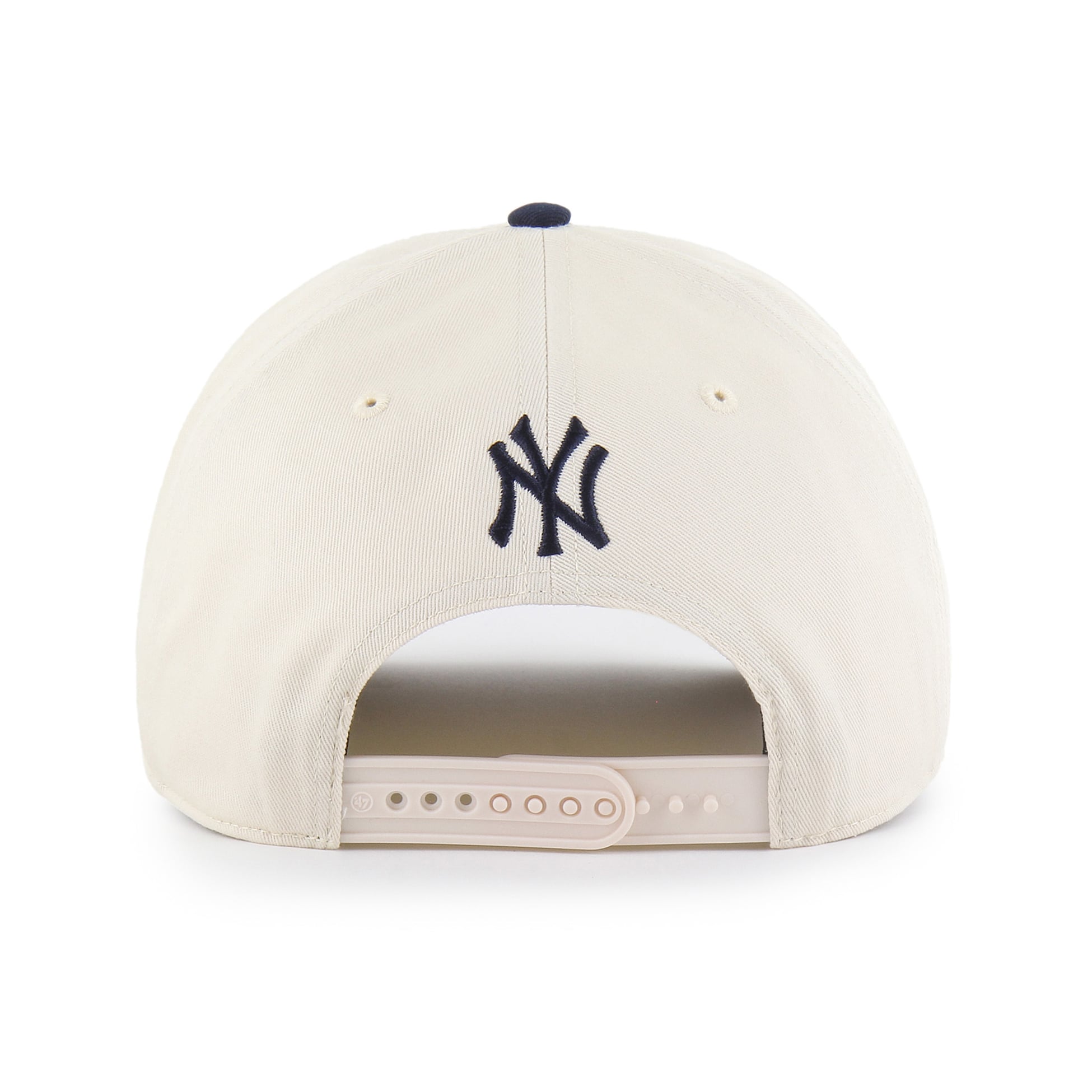Unisex '47 Natural/Navy New York Yankees Rope Script Hitch Adjustable Hat